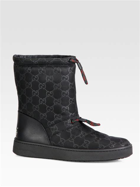 fake gucci winter boots|gucci high top boots.